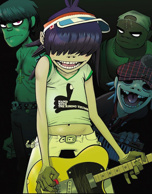 Gorillaz Lyrics, Photos, Pictures, Paroles, Text for every songs